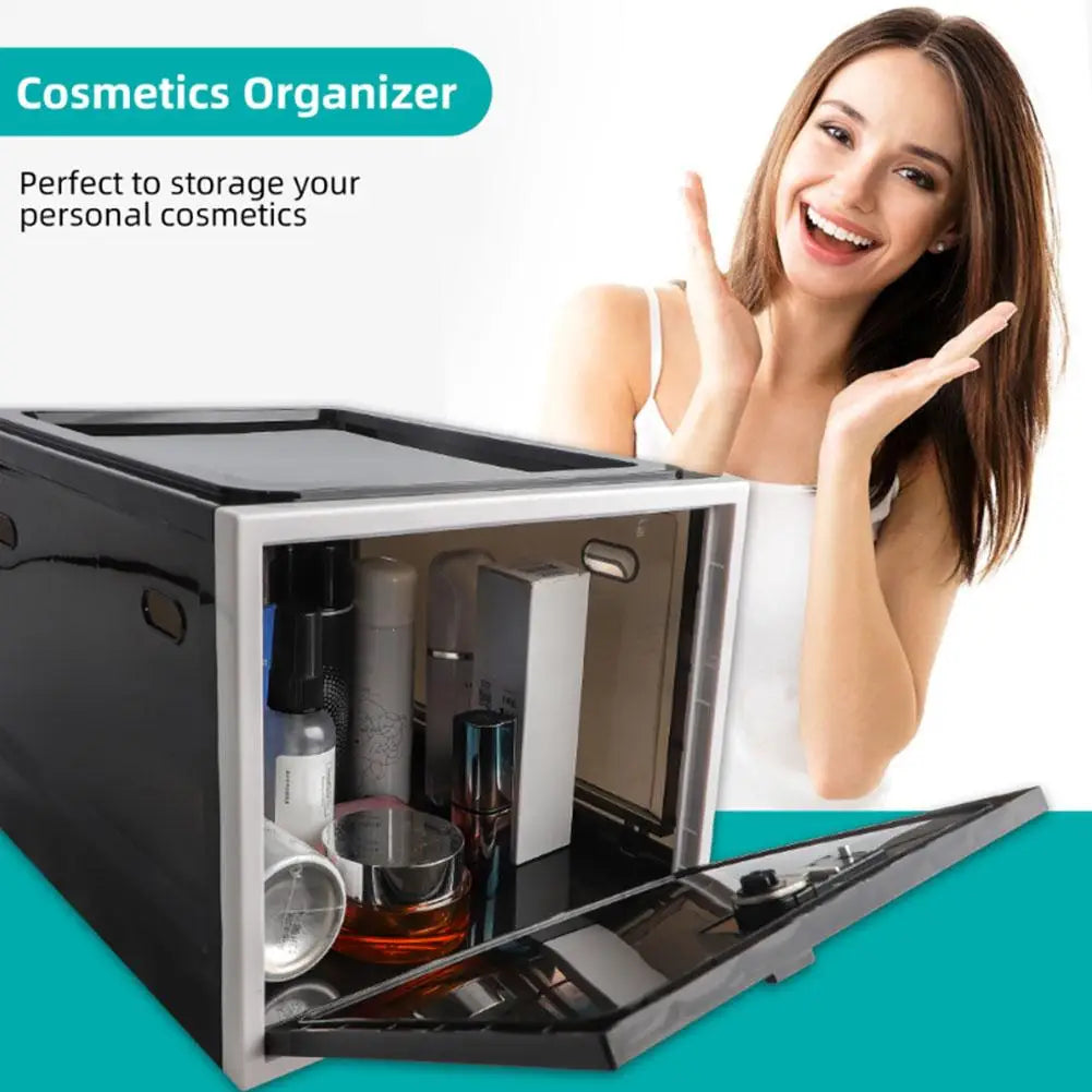 Transparent Storage Box with Combination Lock